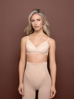 Bye Bra Powermesh High-Waist Shorts