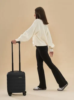 Cabin Max Black Anode 30L Underseat Hand Luggage Cabin Case for EasyJet 45x36x20cm