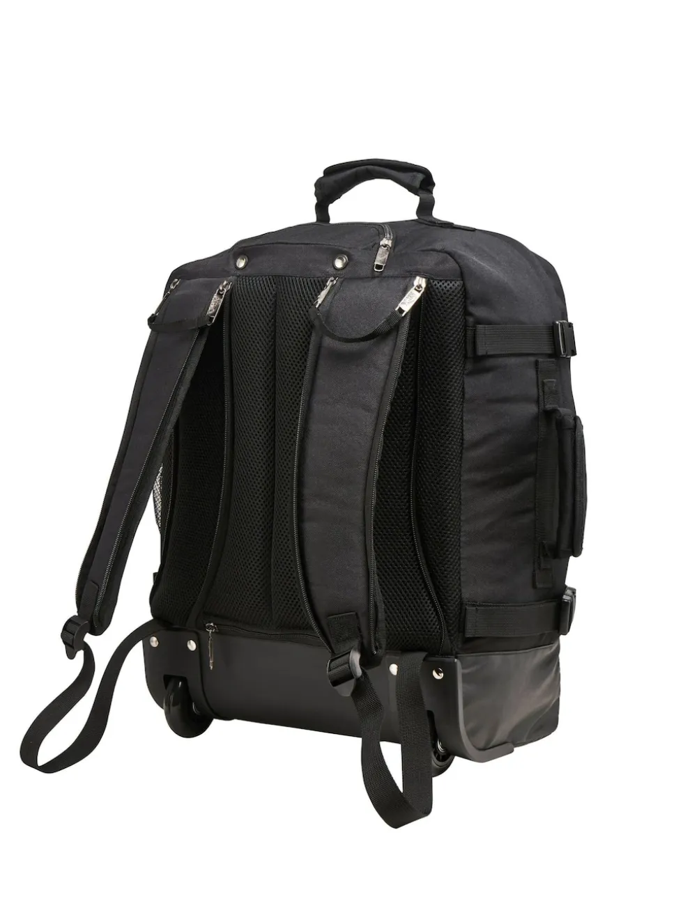 Cabin Max Black Greenwich Hybrid 45cm Cabin Trolley Backpack