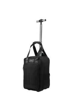 Cabin Max Black Narvik Stowaway 20L 40cm Trolley Bag