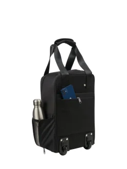 Cabin Max Black Narvik Stowaway 20L 40cm Trolley Bag