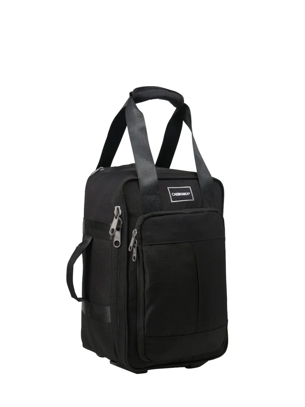 Cabin Max Black Narvik Stowaway 20L 40cm Trolley Bag