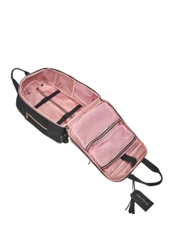 Cabin Max Black Travel Hack 30L Hybrid Trolley 45cm Backpack