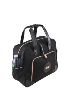 Cabin Max Black Vela 30L Ladies Tote Holdall Bag 45x36x20cm