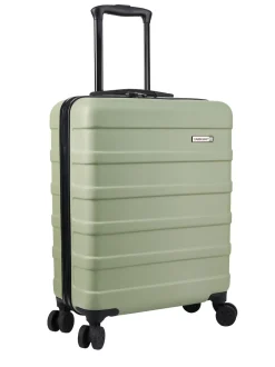 Cabin Max Bodo Green Anode 40L ABS Cabin Carry On Hand 55x40x20cm Luggage