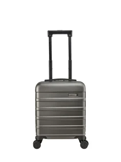 Cabin Max Grey Anode 30L Underseat Hand Luggage Cabin Case for EasyJet 45x36x20cm