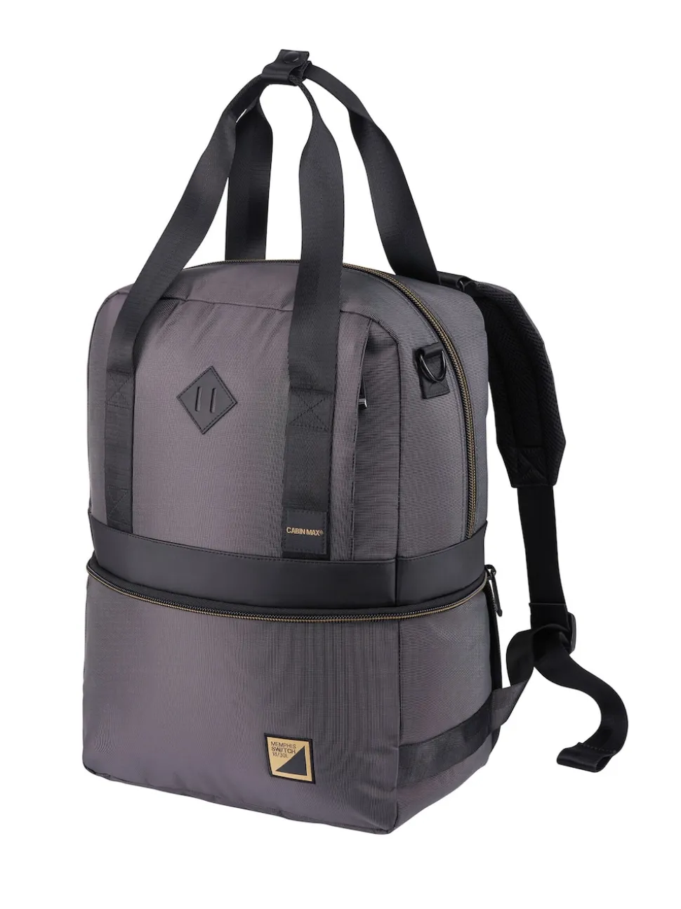 Cabin Max Grey Expanding Underseat Cabin Bag 20L Expands to 30L