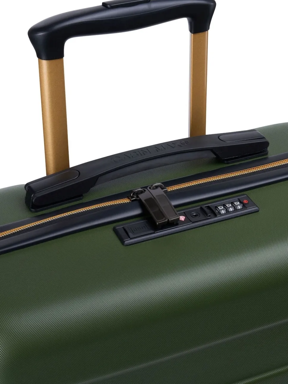 Cabin Max Light Green Anode 40L ABS Cabin Carry On Hand 55x40x20cm Luggage