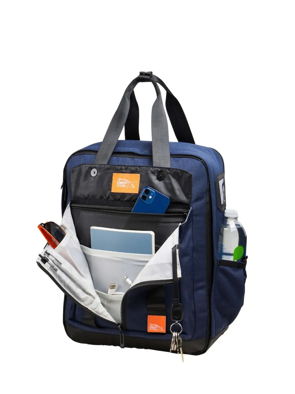 Cabin Max Navy Blue Memphis 24 Litre 40cm Travel Backpack
