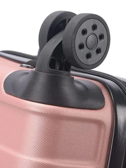 Cabin Max Rose Gold Anode 30L Underseat Hand Luggage Cabin Case for EasyJet 45x36x20cm