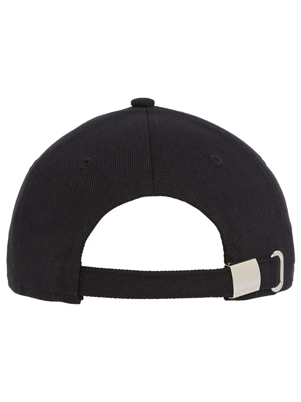 Calvin Klein Black Embroidered Monogram 100% Cotton Cap