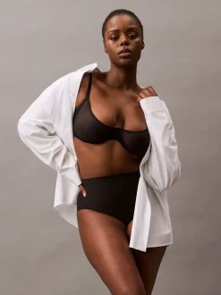 Calvin Klein Black Sculpted Shapewear Briefs - Stay Put Mesh