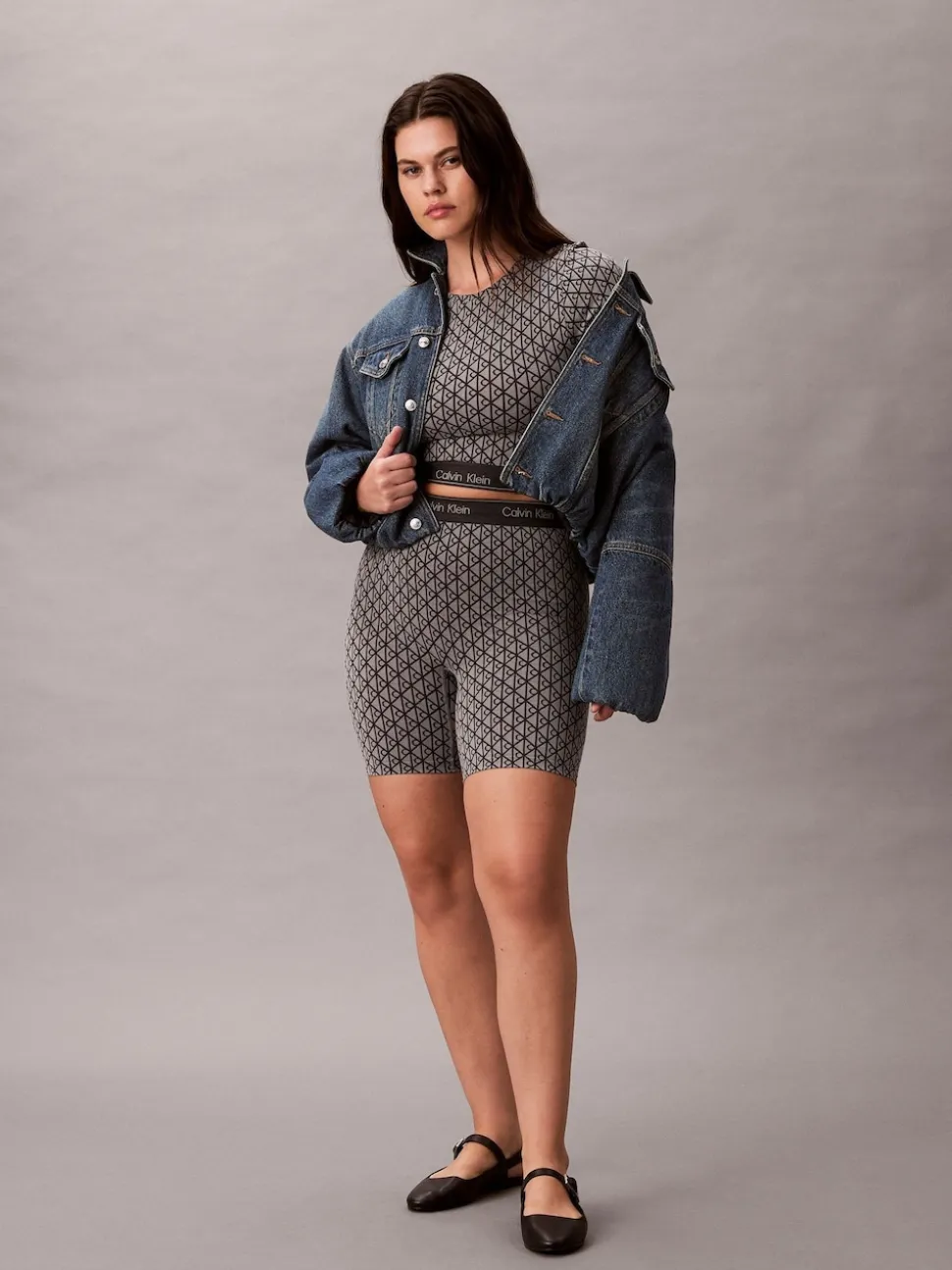 Calvin Klein Grey Shapewear Shorts - Icon