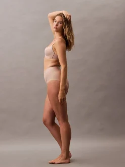 Calvin Klein Natural Sculpted Shapewear Briefs - Stay Put Mesh