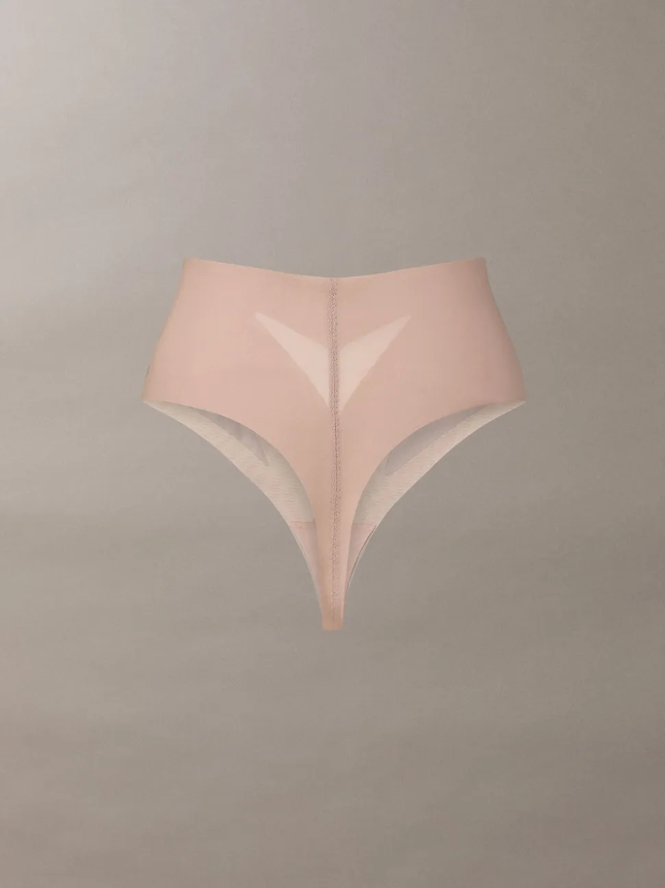 Calvin Klein Natural Sculpted Shapewear Thong - Stay Put Mesh