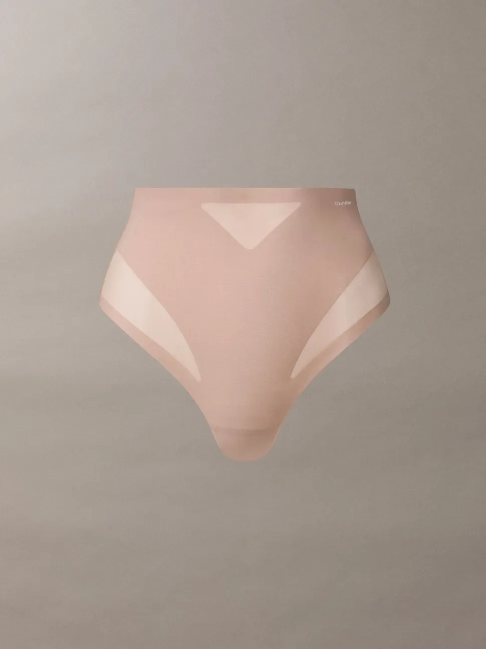 Calvin Klein Natural Sculpted Shapewear Thong - Stay Put Mesh