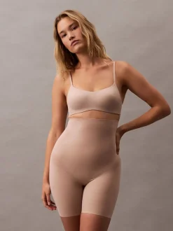 Calvin Klein Natural Stay Put Stretch Mid Thigh Shorts