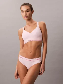 Calvin Klein Off White Thong Icon Cotton Modal