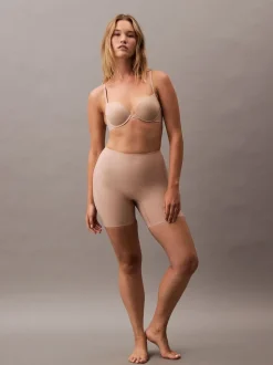 Calvin Klein Pink Sculpted Shapewear Shorts - Stay Put Mesh