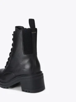 Carvela Black Champion Lace-Up Boots