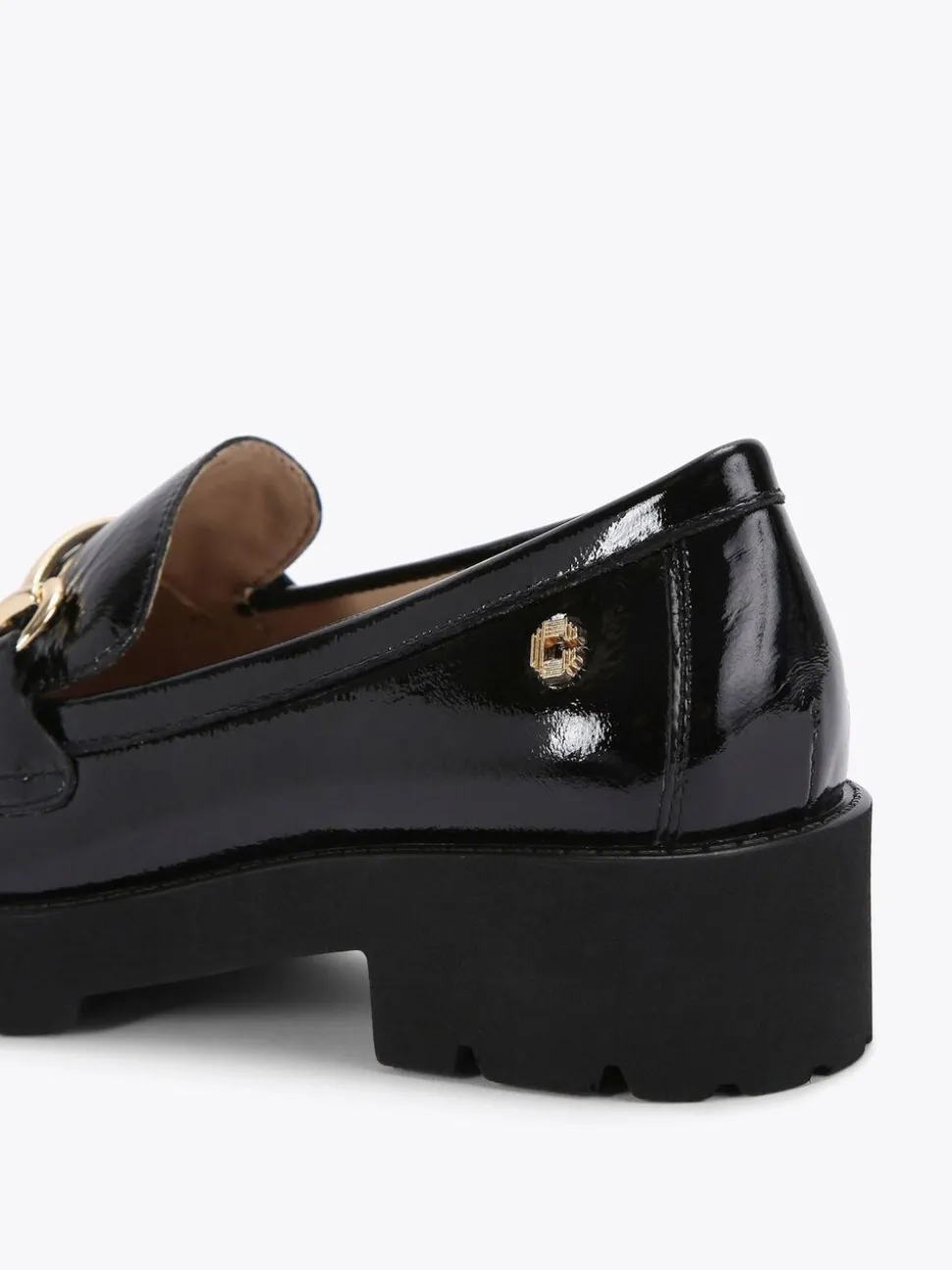 Carvela Black Light Snap Chunky Shoes