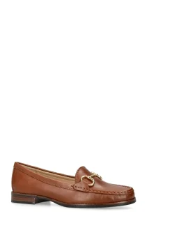 Carvela Comfort Brown London Click Leather Shoes