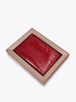 Carvela Red Chain Pouch Set