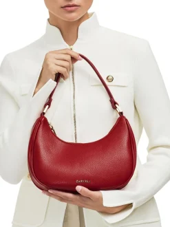 Carvela Red Scoop Shoulder Bag