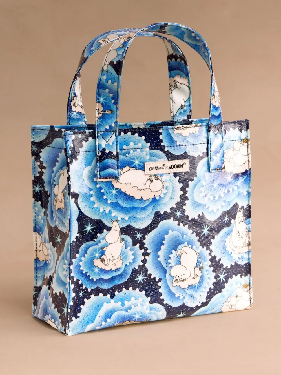 Cath Kidston Blue Clouds Small Moomins Book Bag