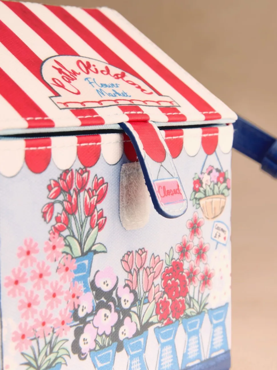 Cath Kidston Blue Flower Market Cross-Body Bag