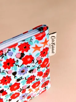 Cath Kidston Blue Folding Star Ditsy Zip-Up Purse