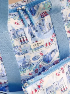 Cath Kidston Blue Overnight Bag