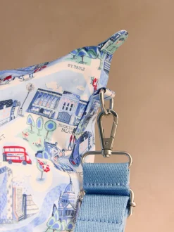 Cath Kidston Blue Overnight Bag