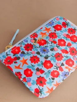 Cath Kidston Blue Star Ditsy Card Coin Purse