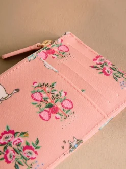 Cath Kidston Coral Pink Bunches Moomins Card Coin Purse
