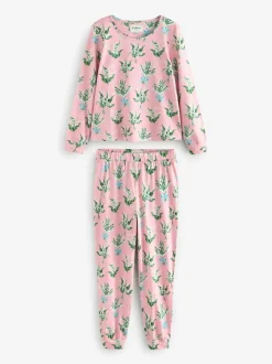 Cath Kidston Pink Lily of the Valley Cotton Twosie Pyjamas