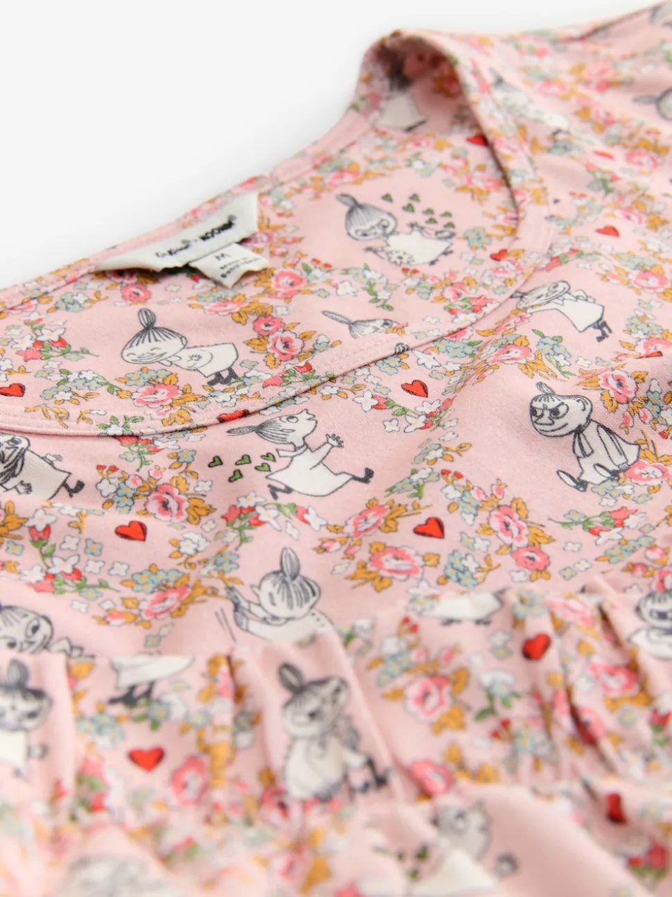 Cath Kidston Pink Little My Moomins Twosie Pyjamas