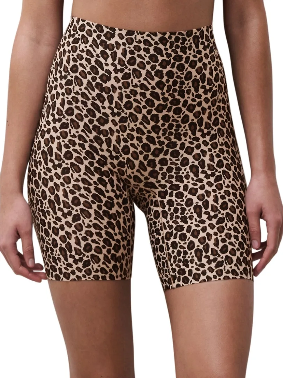 Chantelle Soft Stretch Seamless One Size High Waisted Mid Thigh Shorts
