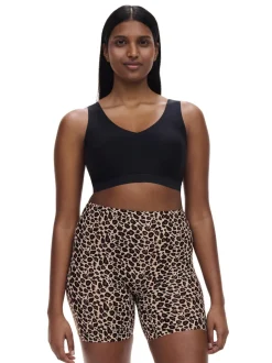 Chantelle Soft Stretch Seamless One Size High Waisted Mid Thigh Shorts