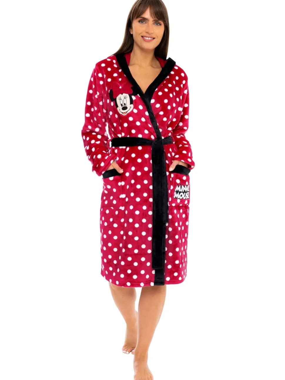 Character Red Minnie Mouse Robe