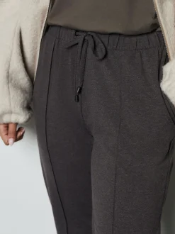 Charcoal Grey Marl Jersey Joggers