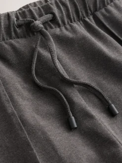 Charcoal Grey Marl Jersey Joggers