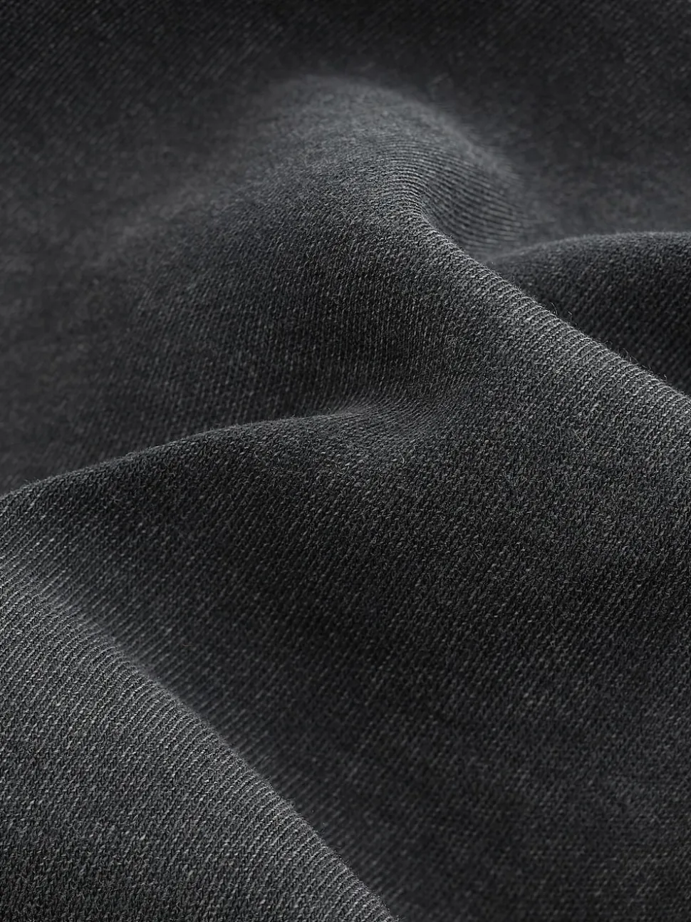 Charcoal Grey Relaxed Fit Heavyweight Longline T-Shirt