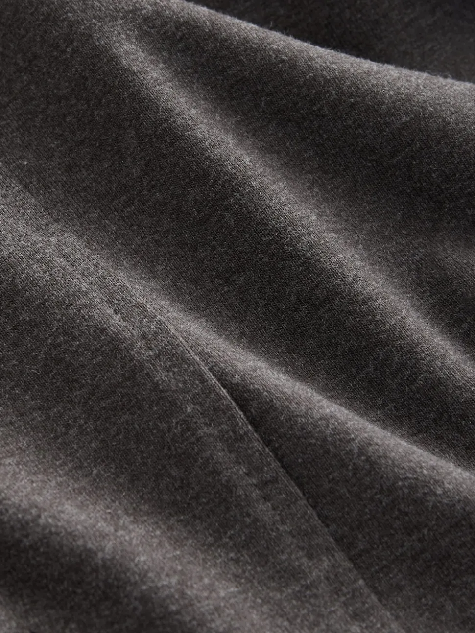 Charcoal Grey Wide Leg Jersey Joggers