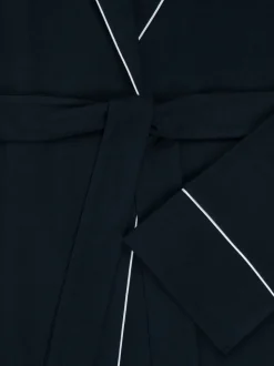 Chelsea Peers Navy TENCEL™ Modal Dressing Gown