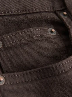 Chocolate Brown Authentic Relaxed Skinny Jeans