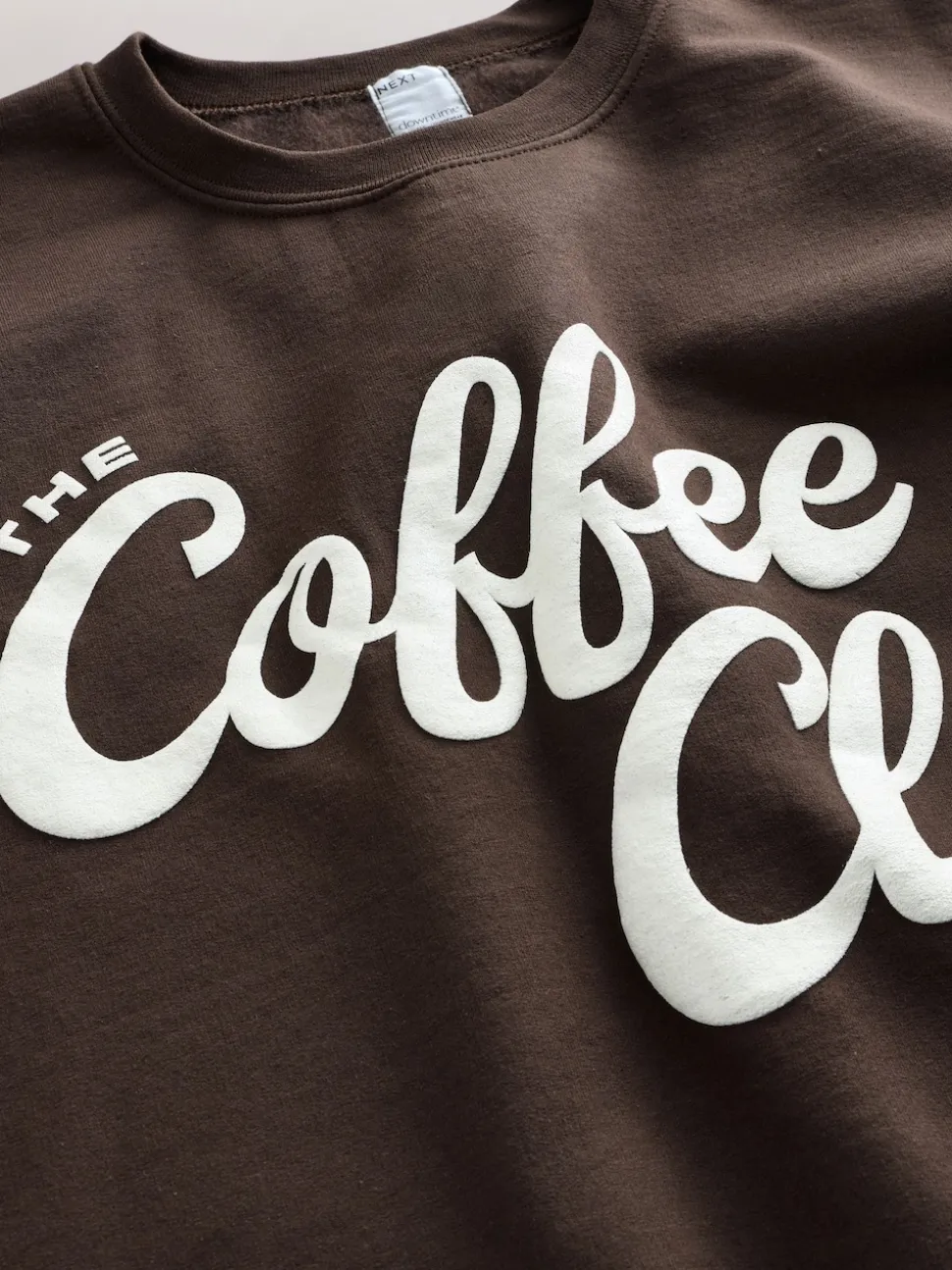 Chocolate Brown Coffee Club Sweatshirt