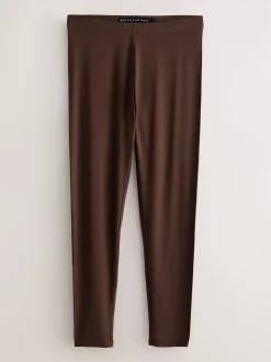 Chocolate Brown Full Length Leggings
