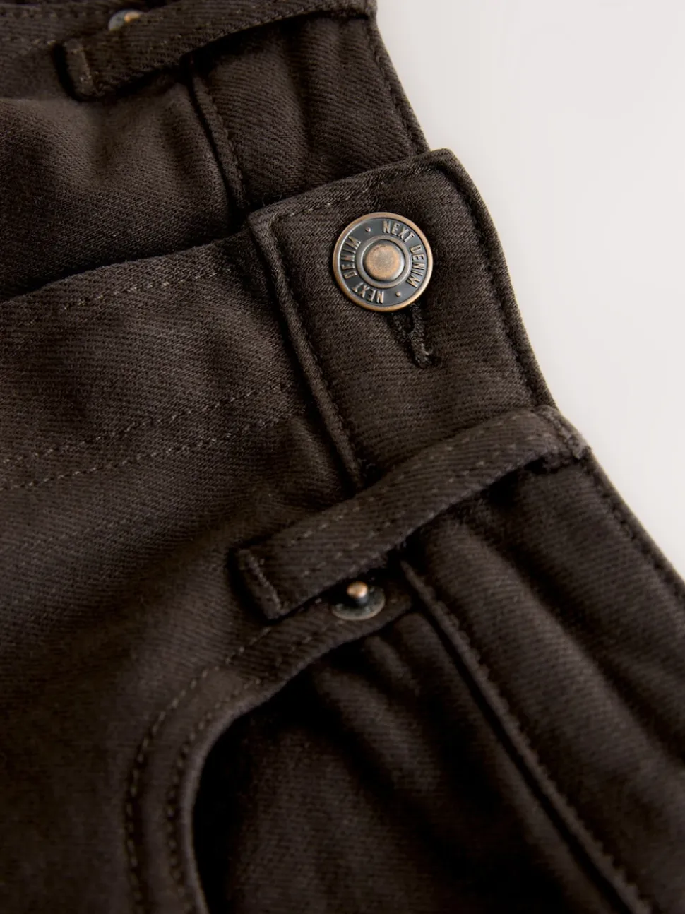 Chocolate Brown Hourglass Mid Rise Skinny Jeans