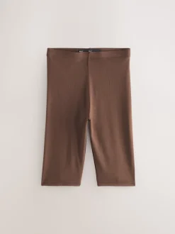 Chocolate Brown Jersey Cycle Shorts